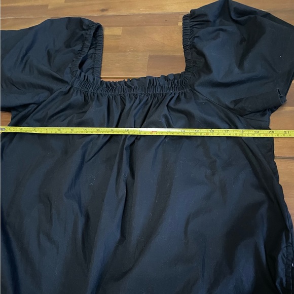 Gap Flutter Sleeve Mini Dress - Black - Picture 10 of 10